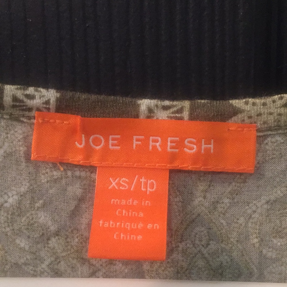 5/$25 SALE 🌟 Ruffled Olive Green Joe Fresh tank - Picture 4 of 5